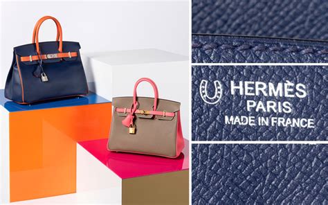 Hermes leather stamp symbols